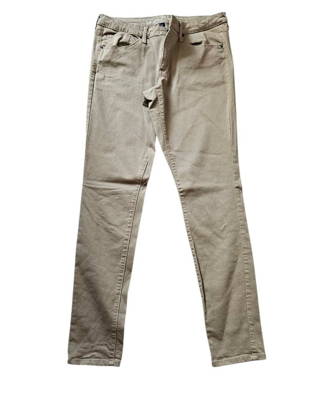 Universal Thread Mid Rise Skinny Jeans Women 14/32L Beige